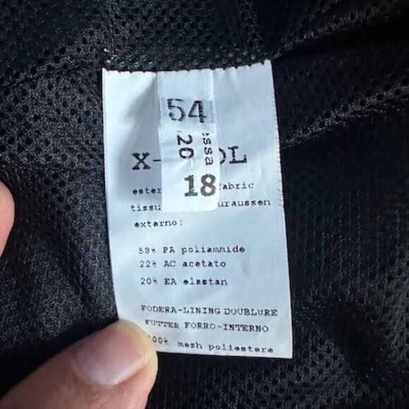 EQUILINE.it RACK – Black men's tailored competition jacket - Italian Sz. 54 -NWT - Picture 9 of 15